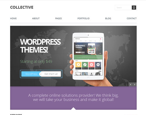 Thème Wordpress Collective